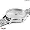 Montre PIERRE LANNIER Collection SYMPHONY argenté milanais  Femme