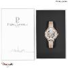 Montre PIERRE LANNIER Collection AUTOMATIQUE doré rose milanais Femme