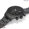 Montre PIERRE LANNIER Collection ABSOLU noir métal Homme
