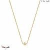 Wild Soul, Collier Argent plaqué Or 14 carats ANIA-HAIE N030-01G