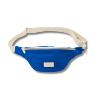 Sacoche banane CASYX, Coton Bio  Bleu Majorelle