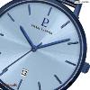 Montre PIERRE LANNIER Collection ECHO Cadran Bleu Bracelet Acier Milanais Bleu