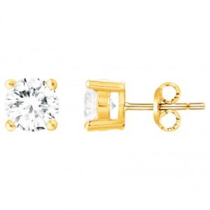 Boucles d'oreilles Gemstar Brand, collection : Plaqué OR Femme