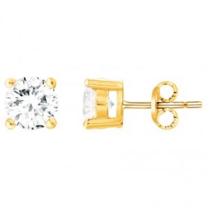 Boucles d'oreilles, Gemstar Brand Femme, collection plaqué Or