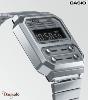 Montre Casio Vintage  acier A100WE-7BEF