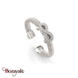 Bague argent 925° rhodié Borayale Collection : Essentiel