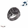 Bague Carbo Compagnie High school noire acier DB1470-2-60