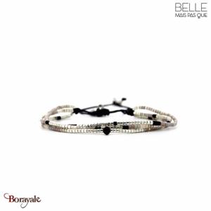 Bracelet Belle mais pas que, Collection: Velours noir B-2039-VENO