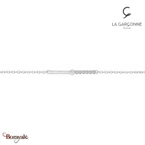 Bracelet La Garçonne Diamant Etats d'âme argent 20300008