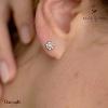 Boucles d'oreilles, La Garçonne Diamant Femme, collection Episode Indélébile