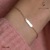 Bracelet La Garçonne Diamant Etats d'âme doré champagne 26300015