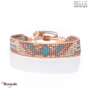 Bracelet Belle mais pas que, Golden Purple Sky, Perles de miyuki dorées à l'or f