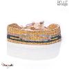 Bracelet Belle mais pas que, Romantic Gamble, Perles de miyuki dorées à l'or fin