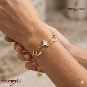 Bracelet Nebulia Pierre Lannier BJ26A1211 acier poli de couleur or