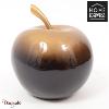 Pomme 26 cm Home Edelweiss collection : Pulsion Noir et doré