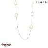 Collier TI Sento Nacre femme 34102MW-80