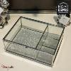 Coffret Home Edelweiss Transparence Décoration : Coffret Bijoux 3 Cases SD949