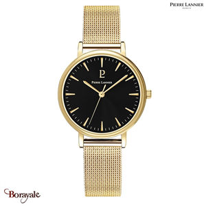 Montre PIERRE LANNIER Collection SYMPHONY Doré Acier  Femme