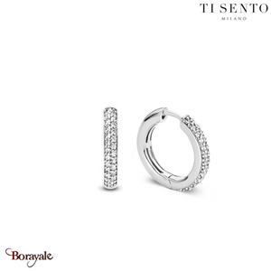 Boucles d'oreilles TI Sento Collection : Milano Argent plaqué Or 7248ZI