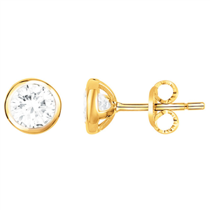 Boucles d'oreilles Gemstar Brand, collection : Plaqué OR Femme