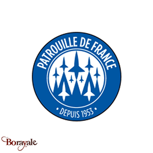 Patch Patrouille de France Date Bleu Royal