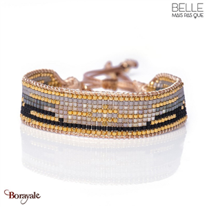 Bracelet -Belle mais pas que- collection Golden Caviar B-1719-CAVI
