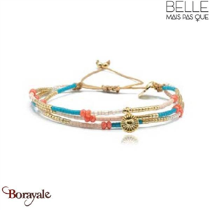 Bracelet -Belle mais pas que- collection Golden Pop B-1725-GOPOP