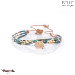 Bracelet -Belle mais pas que- collection Golden Pistachio B-1763-PISTA