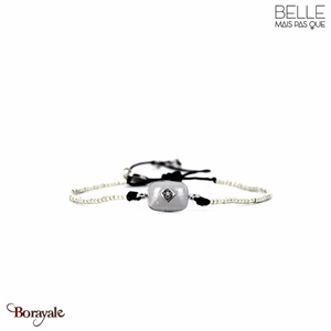 Bracelet Belle mais pas que, Collection: Velours noir B-2073-VENO