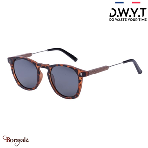 Lunette de soleil Bois de noyer, Collection: Jazz DWYT Tortoise mat