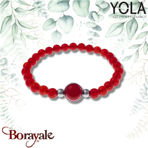Bracelet Cornaline, Collection: Cabochon YOLA