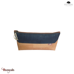 Trousse maquillage MONTADO en liège naturel, made in Portugal Femme 686206