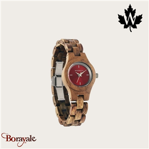 Montre WOODWATCH Flora Poppy Kosso WW-F-PO