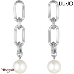 Boucles d'oreiles Liu Jo femme, Collection : Pearls Argenté LJ1733