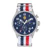 Montre Coffret Edition Spéciale Big Nine Cadran Bleu Bracelet nato BBR et milana