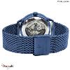 Montre PIERRE LANNIER Collection IMPACT Automatique Cadran Bleu Bracelet Acier 