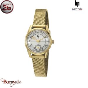 Montre LIP Himalaya Sector Dial doré 29 mm saphir 671733