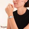 Montre Rosefield Oval Argent Blanc Femme OVWSSS-OV20
