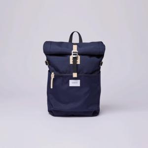 Sac à dos Sandqvist Urban Outdoor, Ilon 14/18L Bleu Marine et cui naturel SQA149
