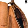 Sac bandoulière KASZER collection Kansas marron naturel foncé 20325-C6