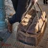 Sac de voyage - sport KASZER collection Nevada Trolley Marron naturel clair touc