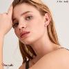 Turning Tide, Bague oreilles Argent plaqué rhodium  ANIA-HAIE E027-03H