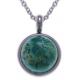 Collier Chrysocolle Collection Cabochon YOLA NATURE