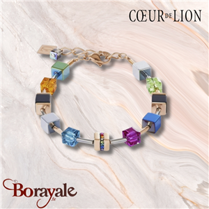 Nuance: 1500 Bracelet Cœur de lion with European Crystals bijoux