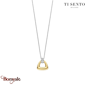 Collier TI Sento Déclaration femme 34108ZY-42