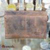 Trousse de toilette KASZER collection Oregon Marron naturel 556604-MC6
