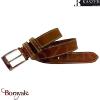 Ceinture Kaszer collection Indiana en cuir de buffle 576404-C4