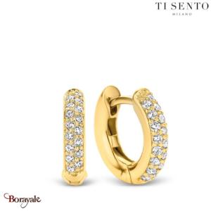 Boucles d'oreilles TI Sento Pavé luxury femme 7210ZY