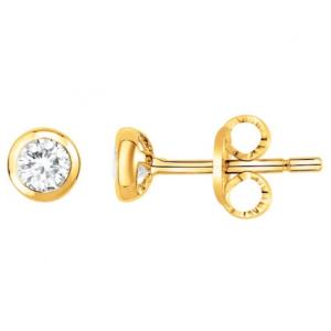 Boucles d'oreilles Gemstar Brand, collection : Plaqué OR Femme