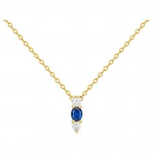 Collier Gemstar Brand, collection : Plaqué OR Femme